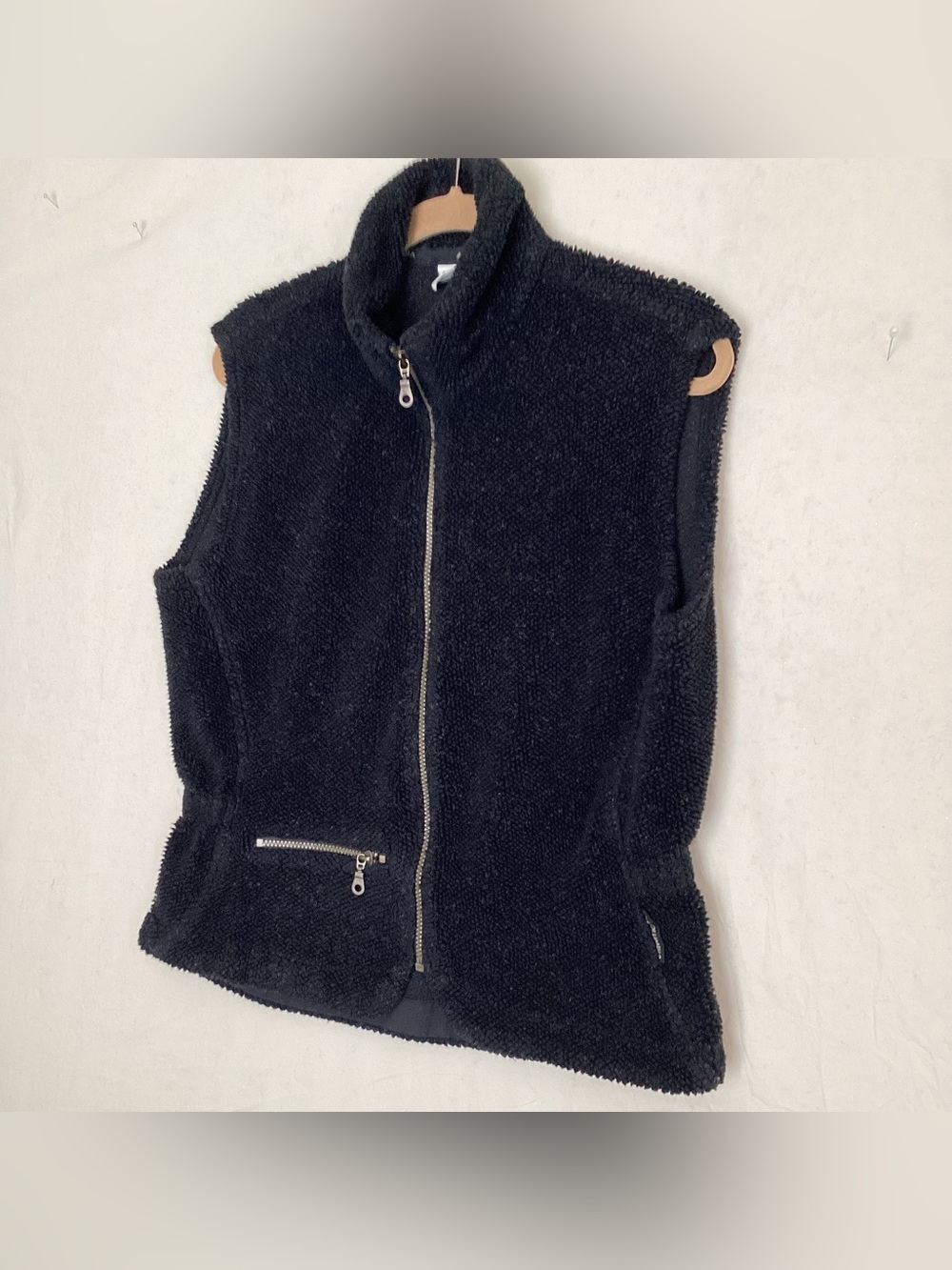 Vintage 1990s Columbia deep pile fleece vest made in USA